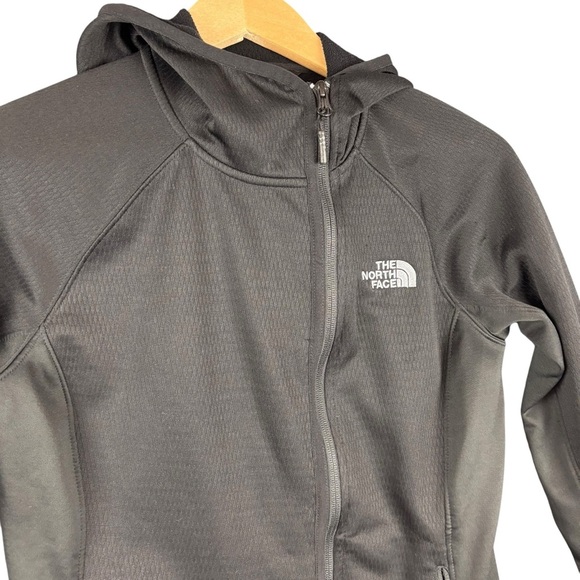 EUC The North Face Women’s Black Arcata Zip-Up Jacket Sz Med - Picture 3 of 12